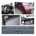 Mercedes Benz Vito, V-Klasse, Klangpaket, Soundupgrage